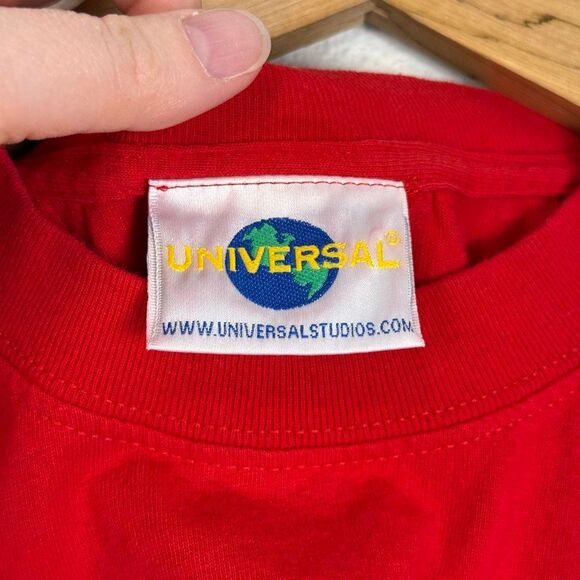 Vintage Universal Studios Hollywood Woody Woodpecker Red T-Shirt Size XXL - Picture 7 of 10